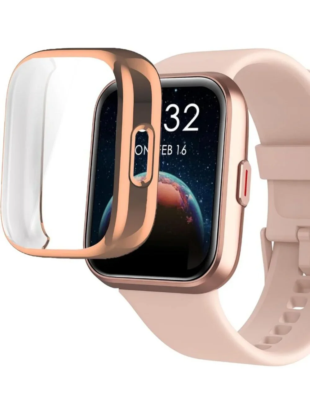 Clear TPU Case & Screen Protector for 1.8